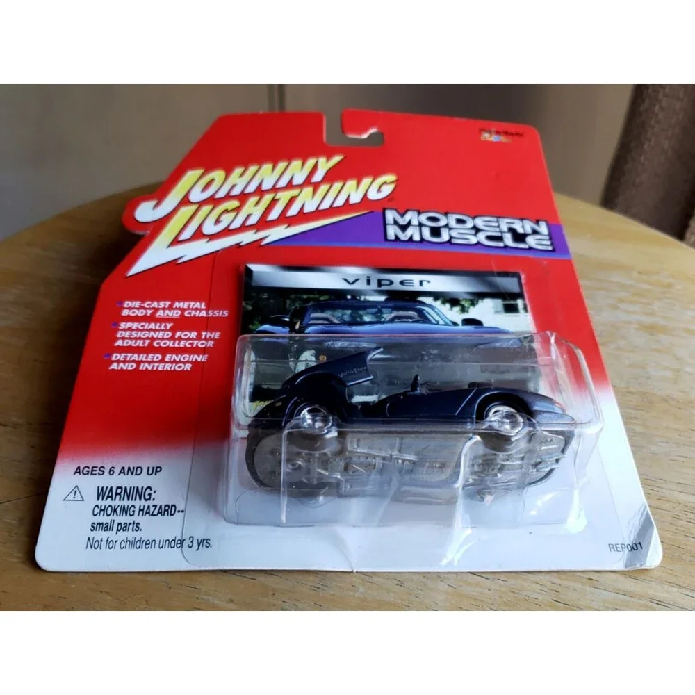 2000 Johnny Lightning DODGE VIPER RT/10 CONVERTIBLE 1/6 Modern Muscle Serie 1:64